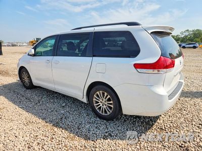 Drugie zdjęcie samochodu z przodu: 2011 TOYOTA SIENNA XLE 8-PASSENGER VIN:5TDYK3DC4BS117843 - miniatura