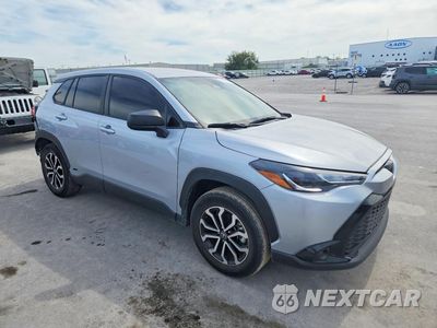 Czwarte zdjęcie samochodu z boku: 2023 TOYOTA COROLLA CROSS HYBRID S VIN:7MUFBABG5PV011321 - miniatura