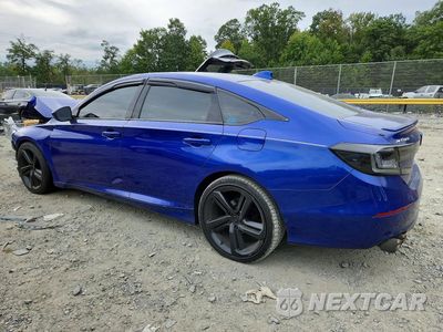 Drugie zdjęcie samochodu z przodu: 2019 HONDA ACCORD SPORT VIN:1HGCV1F39KA160544 - miniatura