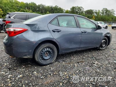 Trzecie zdjęcie samochodu z tyłu: 2014 TOYOTA COROLLA LE VIN:2T1BURHE6EC074277 - miniatura