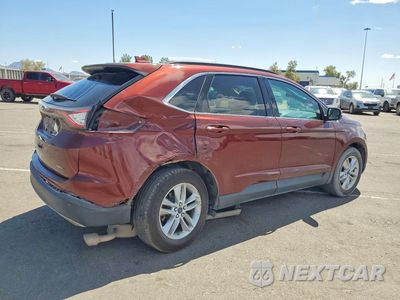 Trzecie zdjęcie samochodu z tyłu: 2015 FORD EDGE SEL VIN:2FMTK3J85FBB99790 - miniatura