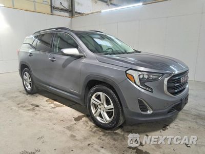 Czwarte zdjęcie samochodu z boku: 2018 GMC TERRAIN SLE VIN:3GKALMEX3JL165994 - miniatura