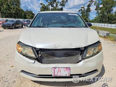 Piąte zdjęcie samochodu w środku: 2014 HONDA ODYSSEY LX VIN:5FNRL5H21EB012040 - miniatura