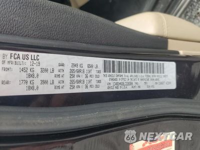 Zdjęcie 13 z 13 samochodu: 2020 DODGE DURANGO SXT VIN:1C4RDHAG9LC228300 - miniatura