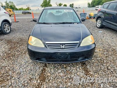 Piąte zdjęcie samochodu w środku: 2001 HONDA CIVIC VIN:1HGES16591L062345 - miniatura