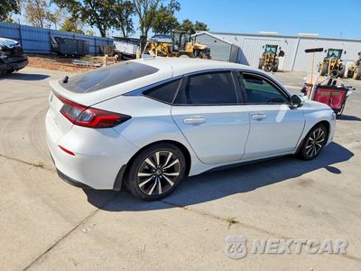 Trzecie zdjęcie samochodu z tyłu: 2024 HONDA CIVIC EXL VIN:19XFL1H7XRE018728 - miniatura