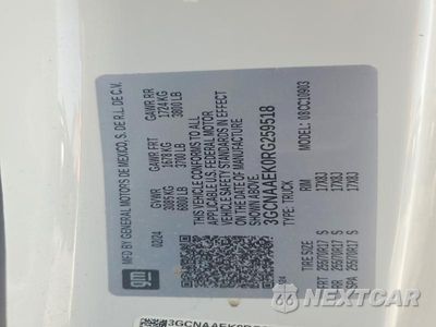 Zdjęcie 12 z 12 samochodu: 2024 CHEVROLET SILVERADO C1500 VIN:3GCNAAEK0RG259518 - miniatura