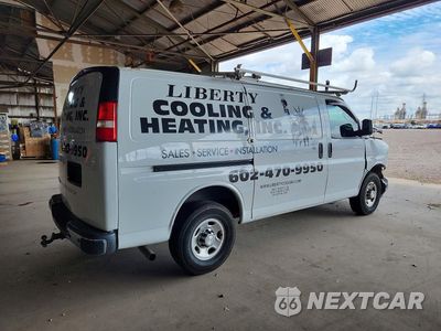Trzecie zdjęcie samochodu z tyłu: 2022 CHEVROLET EXPRESS G2500 VIN:1GCWGAF76N1198780 - miniatura