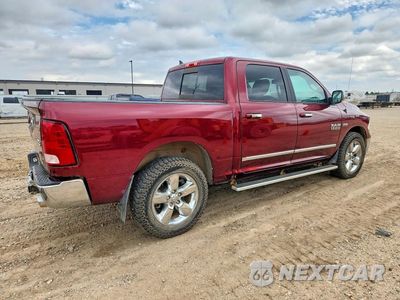 Trzecie zdjęcie samochodu z tyłu: 2018 RAM 1500 SLT VIN:1C6RR7LTXJS258096 - miniatura