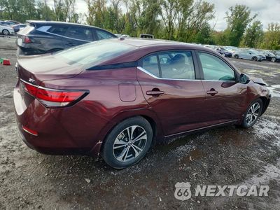 Trzecie zdjęcie samochodu z tyłu: 2022 NISSAN SENTRA SV VIN:3N1AB8CV5NY303912 - miniatura
