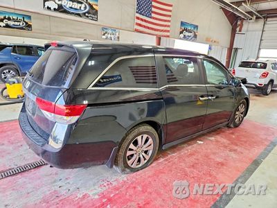 Trzecie zdjęcie samochodu z tyłu: 2015 HONDA ODYSSEY EXL VIN:5FNRL5H61FB060500 - miniatura