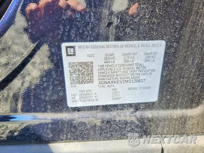 Zdjęcie 13 z 13 samochodu: 2021 CHEVROLET EQUINOX LT VIN:3GNAXKEV2MS139617 - miniatura