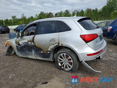 Drugie zdjęcie samochodu z przodu: 2013 AUDI Q5 VIN:WA1LFAFP5DA003475 - miniatura
