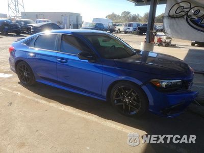 Czwarte zdjęcie samochodu z boku: 2023 HONDA CIVIC SPORT VIN:2HGFE2F54PH541537 - miniatura