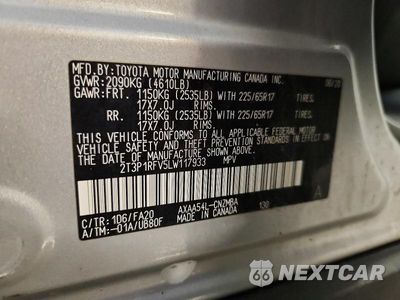 Zdjęcie 14 z 14 samochodu: 2020 TOYOTA RAV4 XLE VIN:2T3P1RFV5LW117933 - miniatura