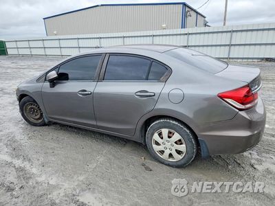 Drugie zdjęcie samochodu z przodu: 2013 HONDA CIVIC LX VIN:2HGFB2F5XDH525816 - miniatura
