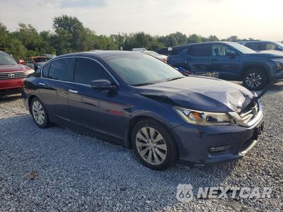 Czwarte zdjęcie samochodu z boku: 2014 HONDA ACCORD EXL VIN:1HGCR2F80EA028704 - miniatura