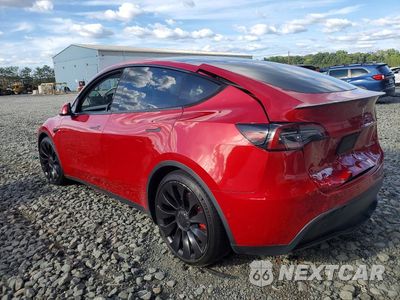 Drugie zdjęcie samochodu z przodu: 2022 TESLA MODEL Y VIN:7SAYGDEF2NF564697 - miniatura