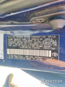 Zdjęcie 12 z 12 samochodu: 2013 TOYOTA COROLLA LE VIN:JTDBU4EE4DJ120926 - miniatura