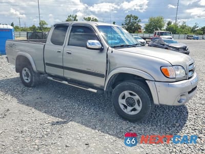 Czwarte zdjęcie samochodu z boku: 2003 TOYOTA TUNDRA SR5 VIN:5TBRT34133S357010 - miniatura