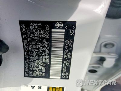 Zdjęcie 12 z 12 samochodu: 2024 TOYOTA COROLLA HYBRID LE VIN:JTDBCMFE3R3060327 - miniatura