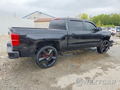 Trzecie zdjęcie samochodu z tyłu: 2018 CHEVROLET SILVERADO C1500 LT VIN:3GCPCREH5JG169274 - miniatura