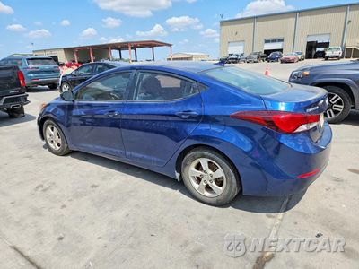 Drugie zdjęcie samochodu z przodu: 2015 HYUNDAI ELANTRA SE VIN:5NPDH4AE9FH646726 - miniatura