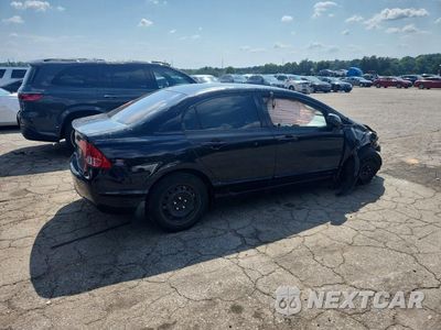 Trzecie zdjęcie samochodu z tyłu: 2007 HONDA CIVIC LX VIN:2HGFA16597H512413 - miniatura