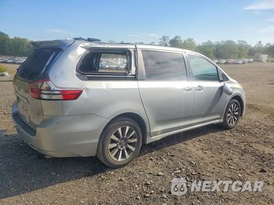 Trzecie zdjęcie samochodu z tyłu: 2020 TOYOTA SIENNA XLE 7-PASSENGER VIN:5TDDZ3DC0LS231348 - miniatura