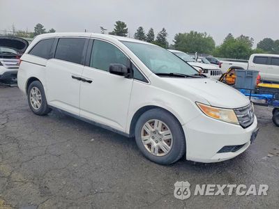 Czwarte zdjęcie samochodu z boku: 2013 HONDA ODYSSEY LX VIN:5FNRL5H27DB079191 - miniatura
