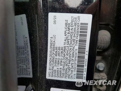 Zdjęcie 12 z 12 samochodu: 2023 HONDA ACCORD HYBRID SPORT-L VIN:1HGCY2F76PA034116 - miniatura