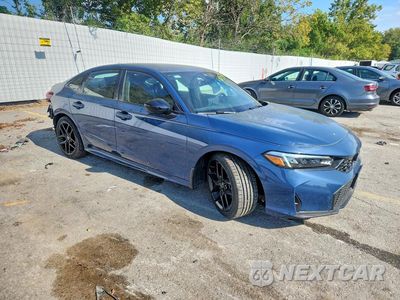 Czwarte zdjęcie samochodu z boku: 2025 HONDA CIVIC SPORT VIN:2HGFE2F50SH540748 - miniatura