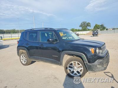 Czwarte zdjęcie samochodu z boku: 2017 JEEP RENEGADE LATITUDE VIN:ZACCJBBB9HPE89007 - miniatura