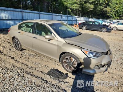 Czwarte zdjęcie samochodu z boku: 2017 HONDA ACCORD EXL VIN:1HGCR2F81HA101325 - miniatura
