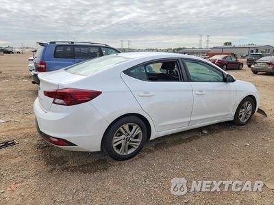 Trzecie zdjęcie samochodu z tyłu: 2020 HYUNDAI ELANTRA SEL VIN:5NPD84LF4LH546647 - miniatura