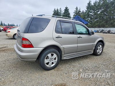 Trzecie zdjęcie samochodu z tyłu: 2005 MERCEDES-BENZ ML 500 VIN:4JGAB75E95A546353 - miniatura