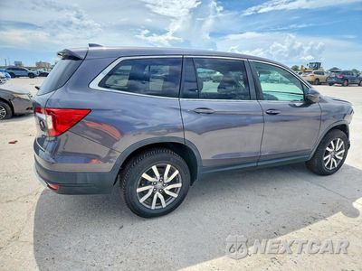 Trzecie zdjęcie samochodu z tyłu: 2020 HONDA PILOT EXL VIN:5FNYF6H56LB067079 - miniatura