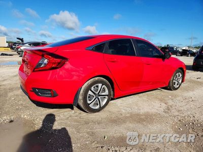 Trzecie zdjęcie samochodu z tyłu: 2017 HONDA CIVIC LX VIN:2HGFC2F50HH546497 - miniatura