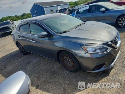 Czwarte zdjęcie samochodu z boku: 2017 NISSAN SENTRA SV VIN:3N1AB7AP8HL676054 - miniatura