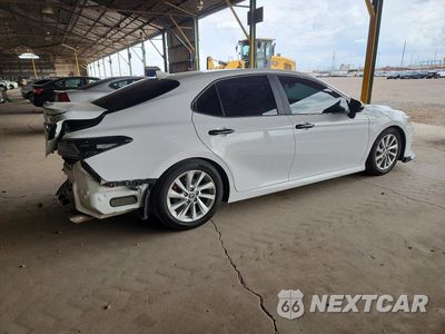 Trzecie zdjęcie samochodu z tyłu: 2022 TOYOTA CAMRY LE VIN:4T1C11AK4NU695451 - miniatura