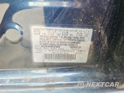 Zdjęcie 12 z 12 samochodu: 2017 NISSAN VERSA 1.6 S PLUS VIN:3N1CN7AP3HL870233 - miniatura