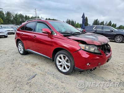 Czwarte zdjęcie samochodu z boku: 2010 LEXUS RX 350 VIN:2T2BK1BA5AC027504 - miniatura