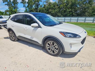 Czwarte zdjęcie samochodu z boku: 2020 FORD ESCAPE SEL VIN:1FMCU0H62LUB90449 - miniatura