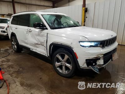 Czwarte zdjęcie samochodu z boku: 2021 JEEP GRAND CHEROKEE L LIMITED VIN:1C4RJKBG8M8188803 - miniatura