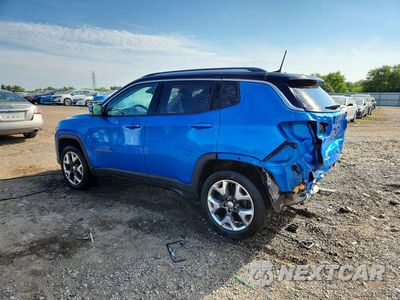 Drugie zdjęcie samochodu z przodu: 2019 JEEP COMPASS LIMITED VIN:3C4NJDCB2KT742218 - miniatura
