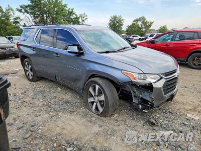 Czwarte zdjęcie samochodu z boku: 2020 CHEVROLET TRAVERSE LT VIN:1GNEVHKWXLJ236782 - miniatura