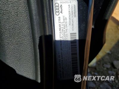 Zdjęcie 12 z 12 samochodu: 2012 AUDI A6 VIN:WAUBGAFC7CN007351 - miniatura