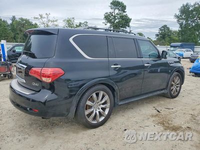 Trzecie zdjęcie samochodu z tyłu: 2014 INFINITI QX80 BASE VIN:JN8AZ2NF0E9554309 - miniatura