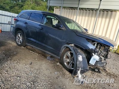 Czwarte zdjęcie samochodu z boku: 2017 TOYOTA HIGHLANDER LIMITED VIN:5TDYZRFH6HS220584 - miniatura