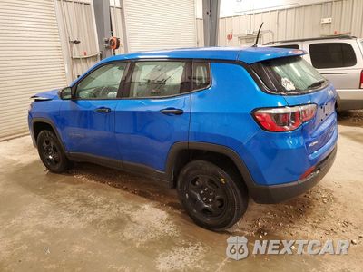 Drugie zdjęcie samochodu z przodu: 2018 JEEP COMPASS SPORT VIN:3C4NJDAB1JT190759 - miniatura